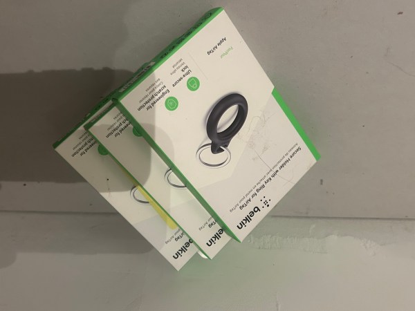 Belkin Airtag Holder W key Ring (3 Set)